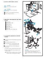 Preview for 8 page of Baby Lock Diana BL480A Instruction And Reference Manual