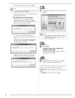 Preview for 8 page of Baby Lock Elissimo & Elissimo GOLD BLSO-BF2 Installation Manual