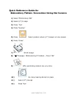 Предварительный просмотр 3 страницы Baby Lock Elissimo & Elissimo GOLD BLSO-BF2 Quick Reference Manual