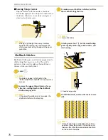 Preview for 87 page of Baby Lock ellegante BLG   guid Instruction And Reference Manual