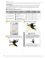 Preview for 86 page of Baby Lock Ellegante2 BLG2-NZ Instruction And Reference Manual