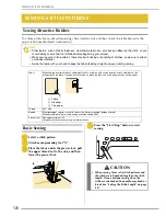 Preview for 132 page of Baby Lock Ellegante2 BLG2-NZ Instruction And Reference Manual