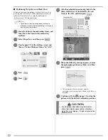 Preview for 23 page of Baby Lock Ellisimo BLSO-U Instruction And Reference Manual