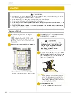 Preview for 74 page of Baby Lock Ellisimo BLSO Instruction And Reference Manual