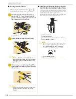 Preview for 138 page of Baby Lock Ellisimo BLSO Instruction And Reference Manual