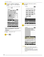 Preview for 204 page of Baby Lock Ellisimo BLSO Instruction And Reference Manual