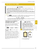 Preview for 211 page of Baby Lock Ellisimo BLSO Instruction And Reference Manual