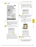 Preview for 221 page of Baby Lock Ellisimo BLSO Instruction And Reference Manual