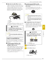 Preview for 225 page of Baby Lock Ellisimo BLSO Instruction And Reference Manual