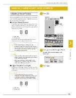 Preview for 239 page of Baby Lock Ellisimo BLSO Instruction And Reference Manual