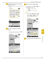 Preview for 277 page of Baby Lock Ellisimo BLSO Instruction And Reference Manual