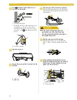 Предварительный просмотр 32 страницы Baby Lock Ellure (BLR) Instruction And Reference Manual