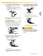 Preview for 65 page of Baby Lock Ellure (BLR) Instruction And Reference Manual