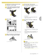 Preview for 79 page of Baby Lock Ellure (BLR) Instruction And Reference Manual