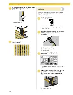 Предварительный просмотр 114 страницы Baby Lock Ellure (BLR) Instruction And Reference Manual