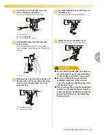 Preview for 133 page of Baby Lock Ellure (BLR) Instruction And Reference Manual