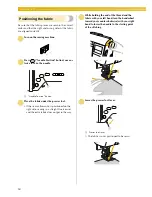 Preview for 52 page of Baby Lock ellure plus BLR2 Instruction And Reference Manual