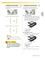 Preview for 59 page of Baby Lock ellure plus BLR2 Instruction And Reference Manual