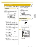 Preview for 77 page of Baby Lock ellure plus BLR2 Instruction And Reference Manual