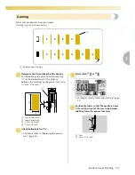 Preview for 115 page of Baby Lock ellure plus BLR2 Instruction And Reference Manual