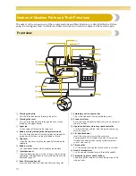 Предварительный просмотр 12 страницы Baby Lock Ellure PLUS BLR3 Instruction And Reference Manual