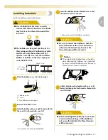 Preview for 29 page of Baby Lock Ellure PLUS BLR3 Instruction And Reference Manual