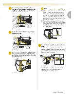 Preview for 33 page of Baby Lock Ellure PLUS BLR3 Instruction And Reference Manual