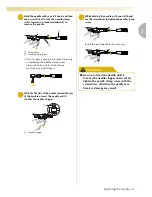 Предварительный просмотр 43 страницы Baby Lock Ellure PLUS BLR3 Instruction And Reference Manual