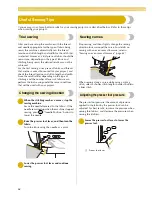 Preview for 64 page of Baby Lock Ellure PLUS BLR3 Instruction And Reference Manual