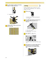 Preview for 124 page of Baby Lock Ellure PLUS BLR3 Instruction And Reference Manual