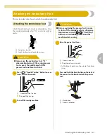 Preview for 143 page of Baby Lock Ellure PLUS BLR3 Instruction And Reference Manual