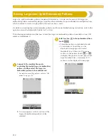 Preview for 214 page of Baby Lock Embroidery Professional PLUS BMP9 Instruction And Reference Manual