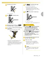 Предварительный просмотр 61 страницы Baby Lock emore BLMR Instruction And Reference Manual