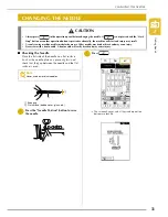 Preview for 36 page of Baby Lock espire BLSR Instruction And Reference Manual