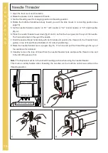 Preview for 22 page of Baby Lock Euphoria BLC4 Instruction And Reference Manual