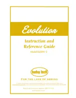 Baby Lock Evolution BLE8W-2 Instruction And Reference Manual preview