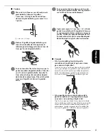 Preview for 25 page of Baby Lock GOLD Ellisimo II BLSOG2 Instruction And Reference Manual Addendum