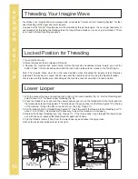 Preview for 12 page of Baby Lock imagine wave BLE3ATW Instruction And Reference Manual