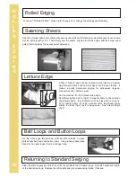 Preview for 38 page of Baby Lock imagine wave BLE3ATW Instruction And Reference Manual