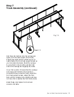 Preview for 17 page of Baby Lock Kinetic Frame Assembly Instructions Manual