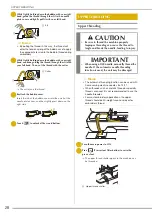 Предварительный просмотр 30 страницы Baby Lock Meridian 2 Instruction & Reference Manual