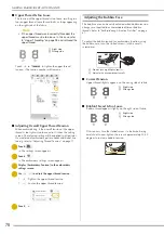 Preview for 80 page of Baby Lock Meridian 2 Instruction & Reference Manual