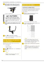 Preview for 116 page of Baby Lock Meridian 2 Instruction & Reference Manual