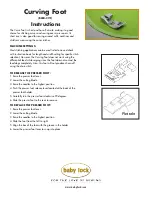 Preview for 7 page of Baby Lock Ovation Accessories Manual