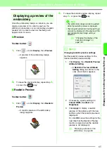 Preview for 67 page of Baby Lock Palette Instruction Manual