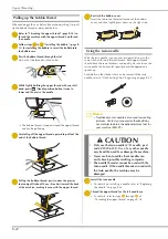 Preview for 30 page of Baby Lock PRESTO Instruction And Reference Manual