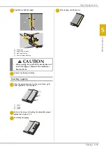 Preview for 77 page of Baby Lock PRESTO Instruction And Reference Manual