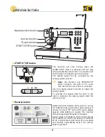 Предварительный просмотр 9 страницы Baby Lock Quest PLUS BLQ2-PL Instruction And Reference Manual