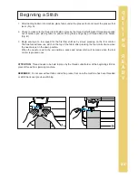 Preview for 23 page of Baby Lock Sashiko BLQK Instruction And Reference Manual