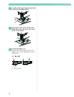 Preview for 30 page of Baby Lock Sofia BL137A2 Instruction And Reference Manual